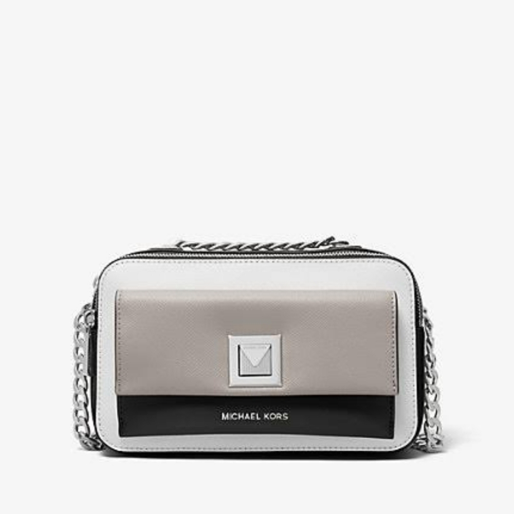 Michael Kors Sylvia tricolor crossbody bag